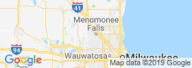 Menomonee Falls map